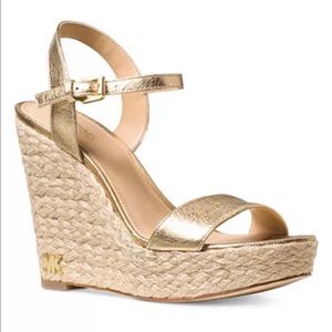 Michael Kors Jill Espadrille Wedge Sandals